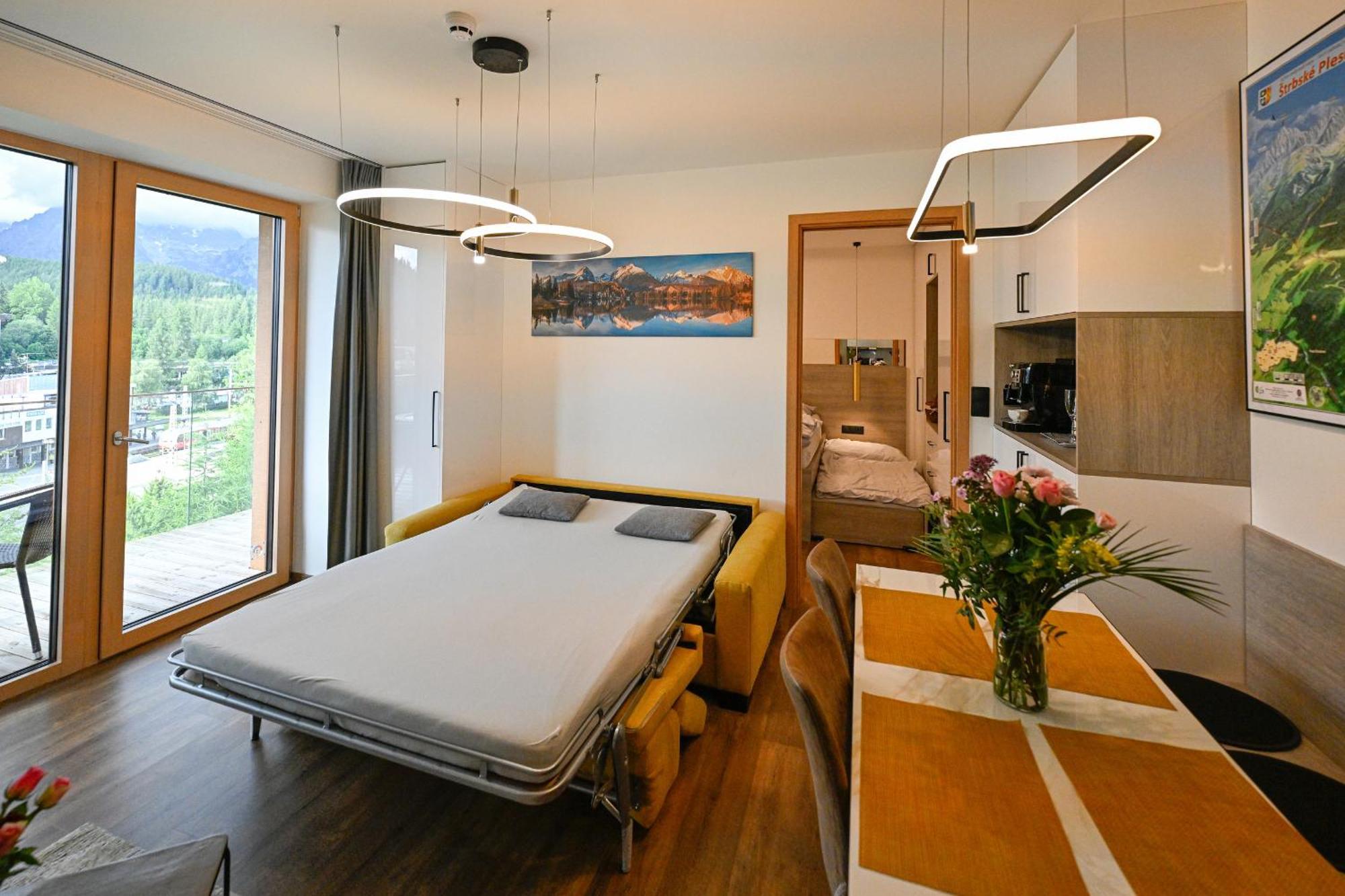 Unique View Design Apartment Strbske Pleso Bagian luar foto